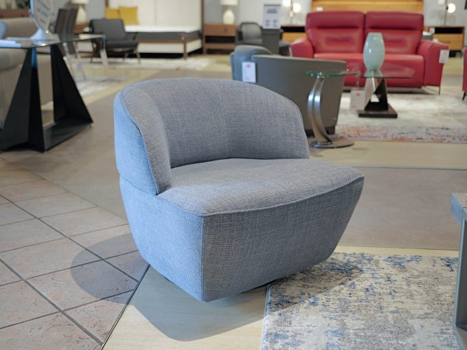 Domicil Prisme Swivel Chair Blue