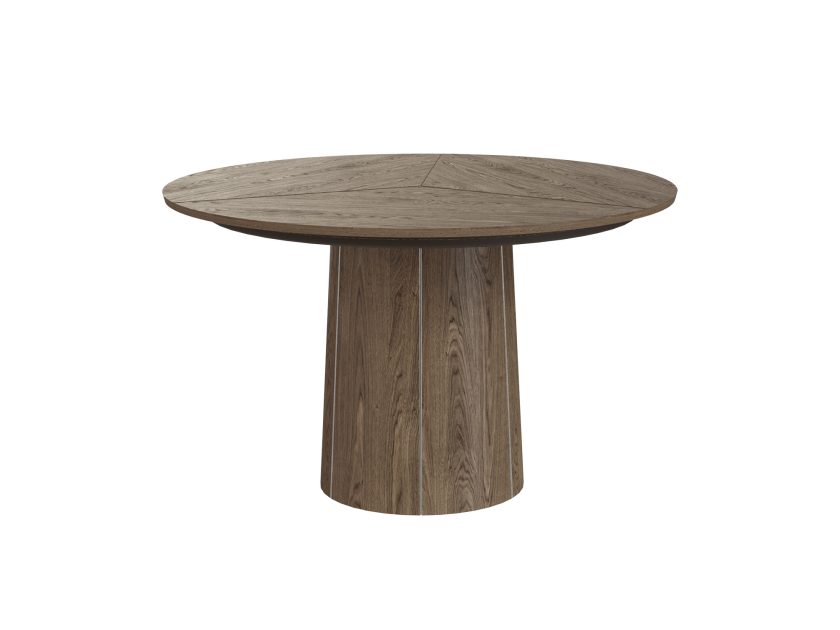 Skovby SM 33 Round Extendable Dining Table Walnut Lacquered