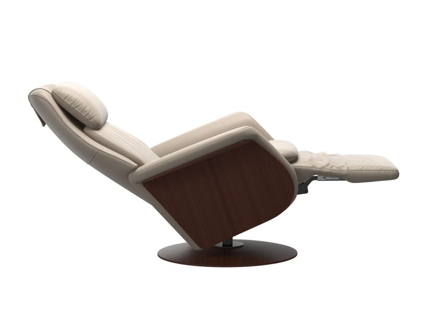 Stressless Sam Power Recliner Paloma Mushroom