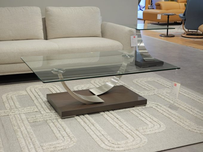 Elite Tangent Coffee Table Java Walnut